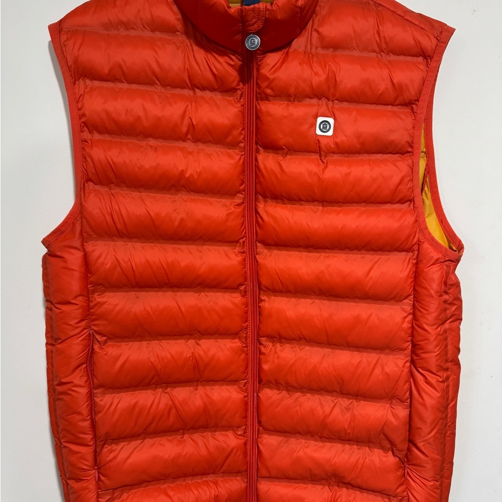 Serge Blanco “Blue” Orange Down Vest